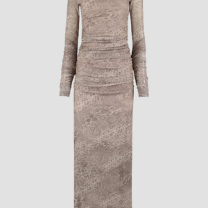 Vestido manga comprida Cobra