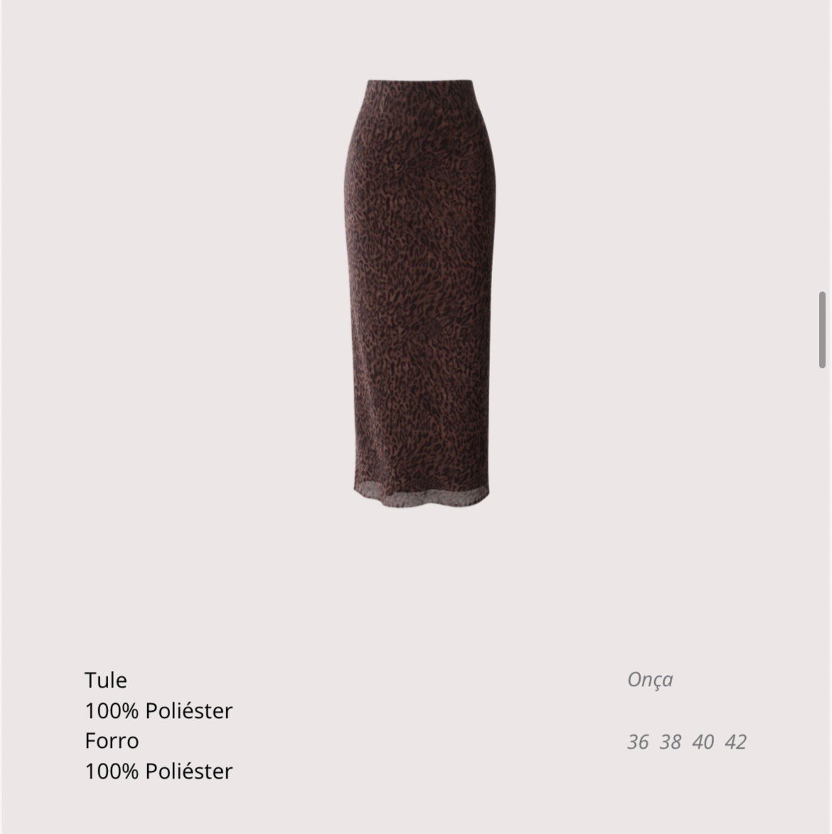 Saia Tule Luiza - Imagem 2